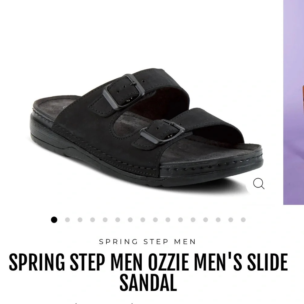 Spring Step Men Ozzie‎ Men’s Slide Sandal